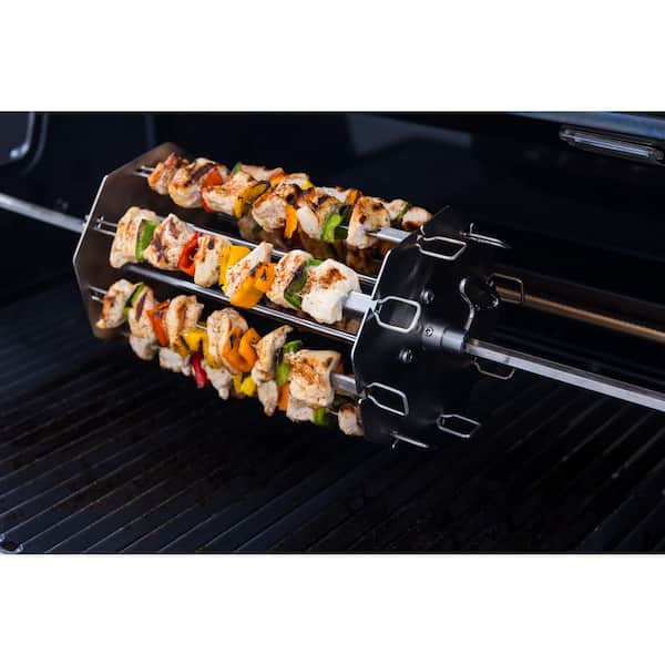 Broil King Stainless Steel Rotisserie Skewer Rack 64838 - The Home