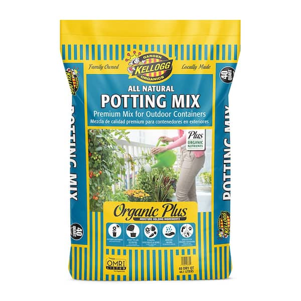 Kellogg Garden Organics 40 Qt. All Natural Premium Outdoor Potting Mix
