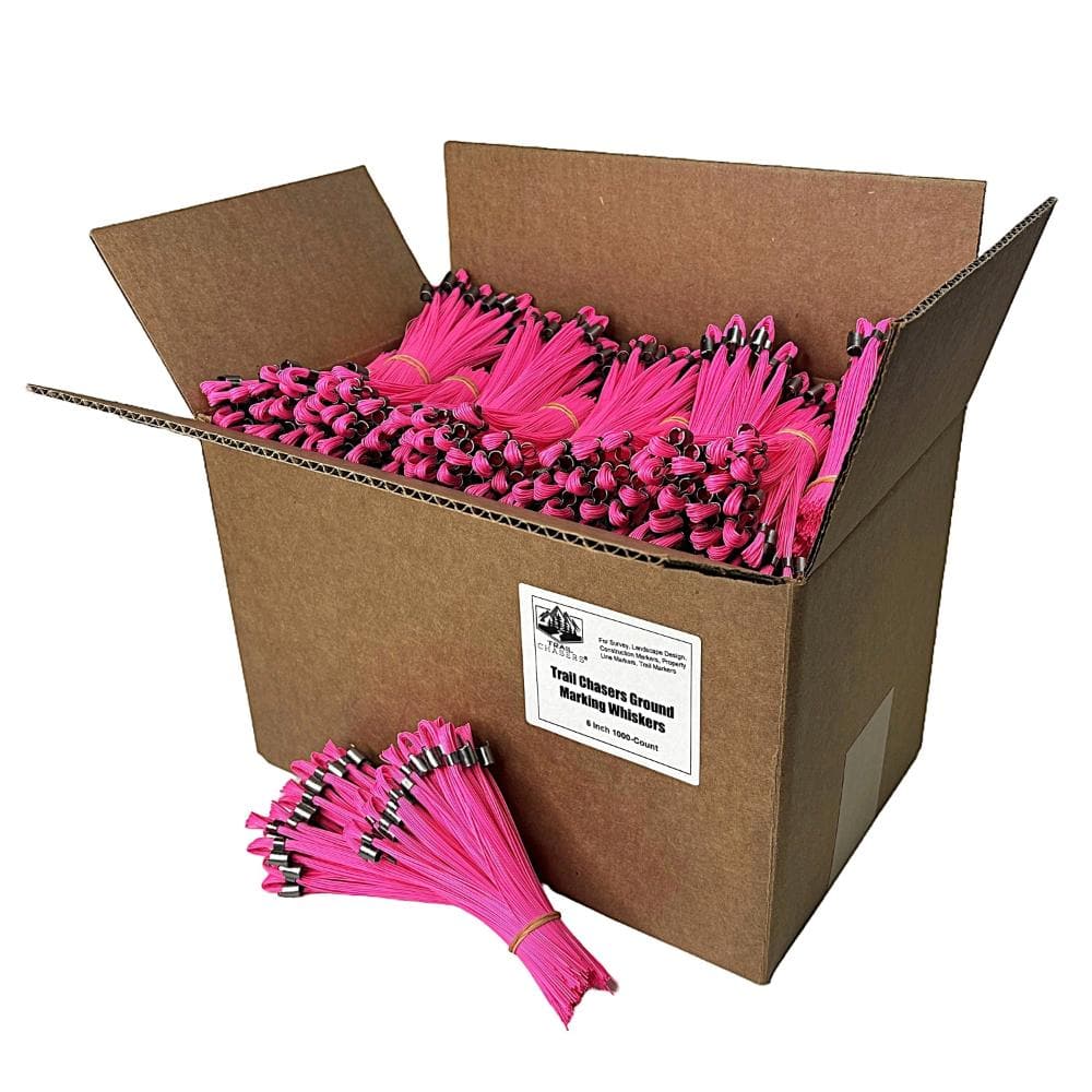 Pink 6 in. Marking Flags - (Whiskers), 1000-Pack price history on PriceWatchPro