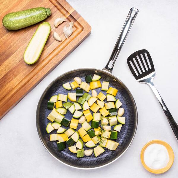Viking Hybrid Plus 3-Ply Stainless Steel 12 in. Nonstick Fry Viking Hybrid Plus 3-Ply Stainless Steel 12 in. Nonstick Fry