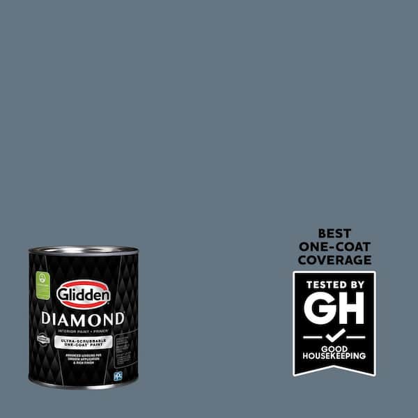 Glidden Diamond 1 qt. PPG1040-6 Freedom Found Flat Interior Paint with Primer