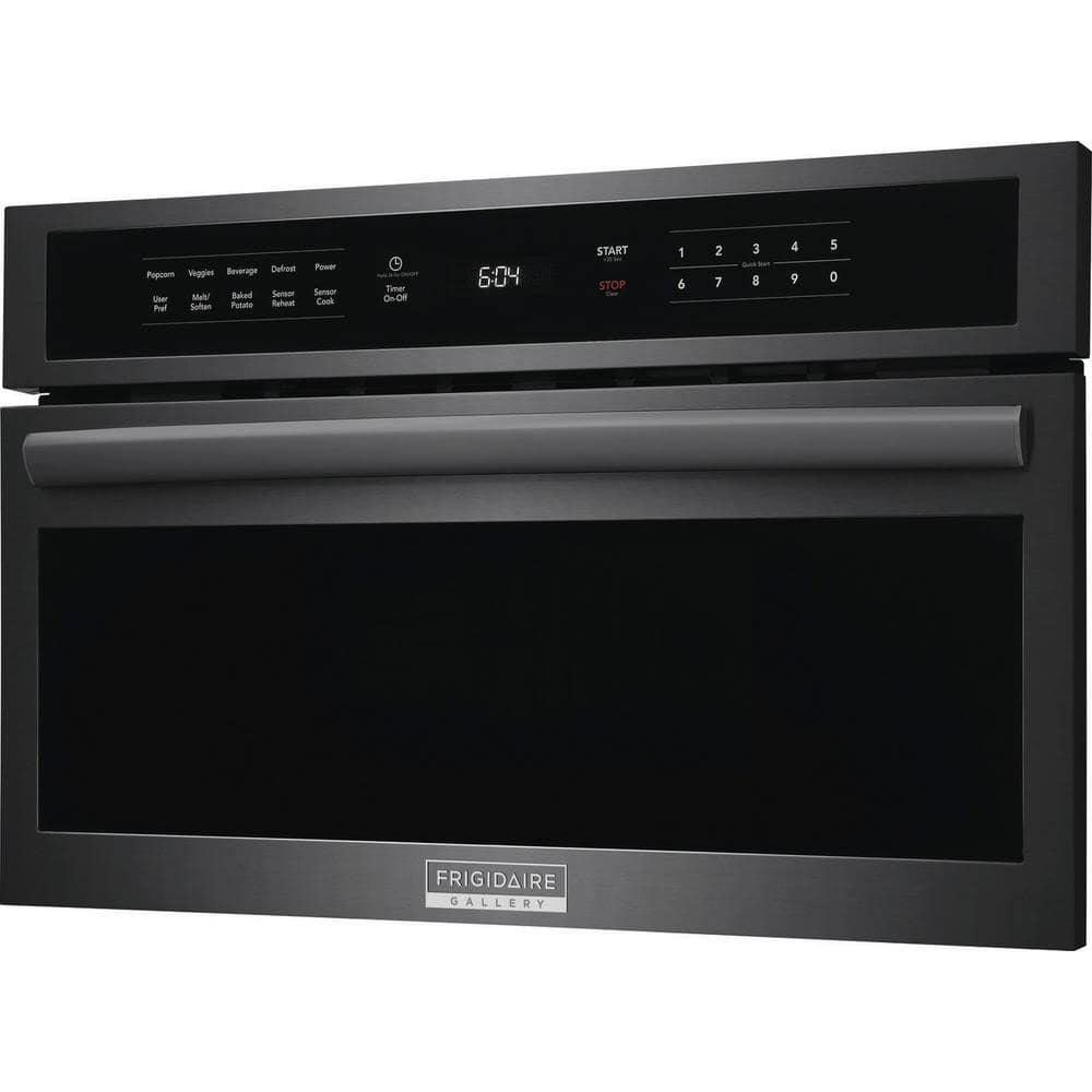 Frigidaire Gallery 30" Black Stainless Steel Built-In Microwave Oven