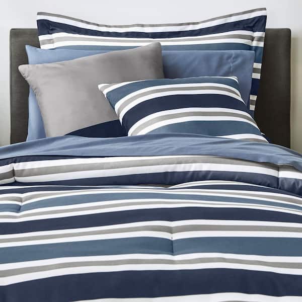Stylewell Weston Striped Twin Xl, Will Queen Sheets Fit A Twin Xl Bed Sheet