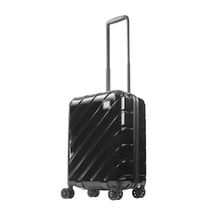 Velocity 22 in. Black Hardside Spinner Luggage