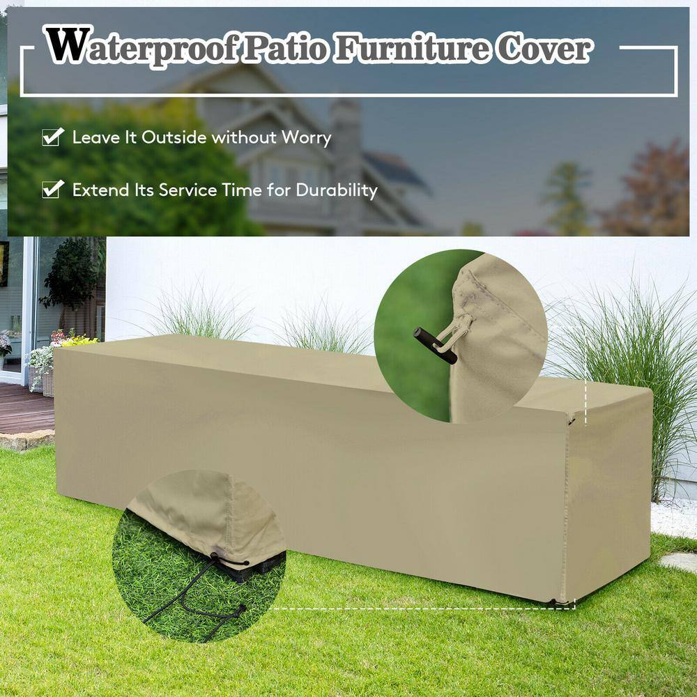 8-Piece Gray Wicker Patio Conversation Set with Cushions and Storage
