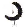 National Tree Company 6 ft. Battery Operated Pre-Lit Halloween Black Moon Shape Tree JI60-JFMT03