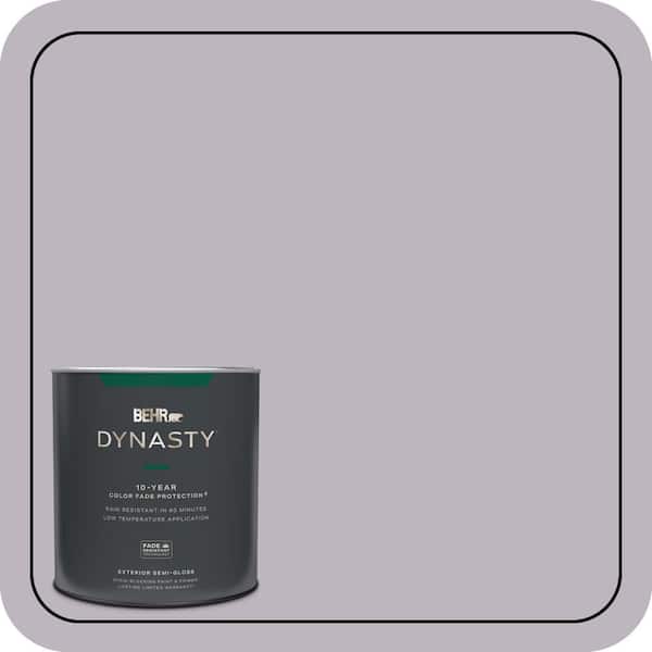 BEHR DYNASTY 1 qt. #N100-3 Future Vision Semi-Gloss Enamel Exterior Stain-Blocking Paint & Primer