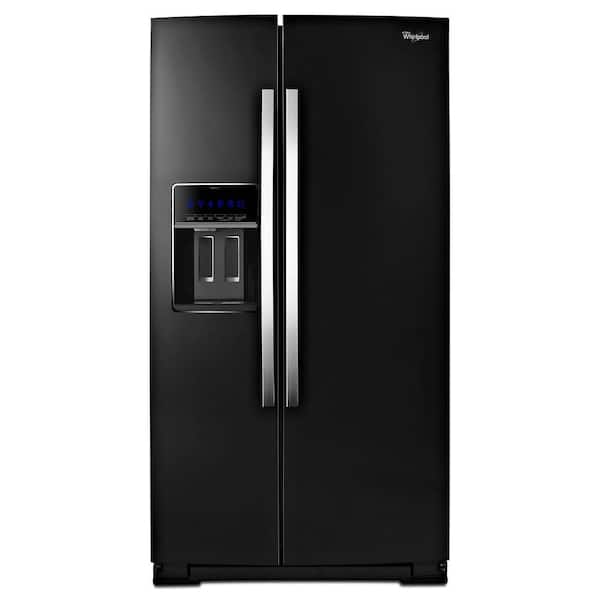 Whirlpool 20 cu. ft. Side by Side Refrigerator in Black Ice, Counter Depth