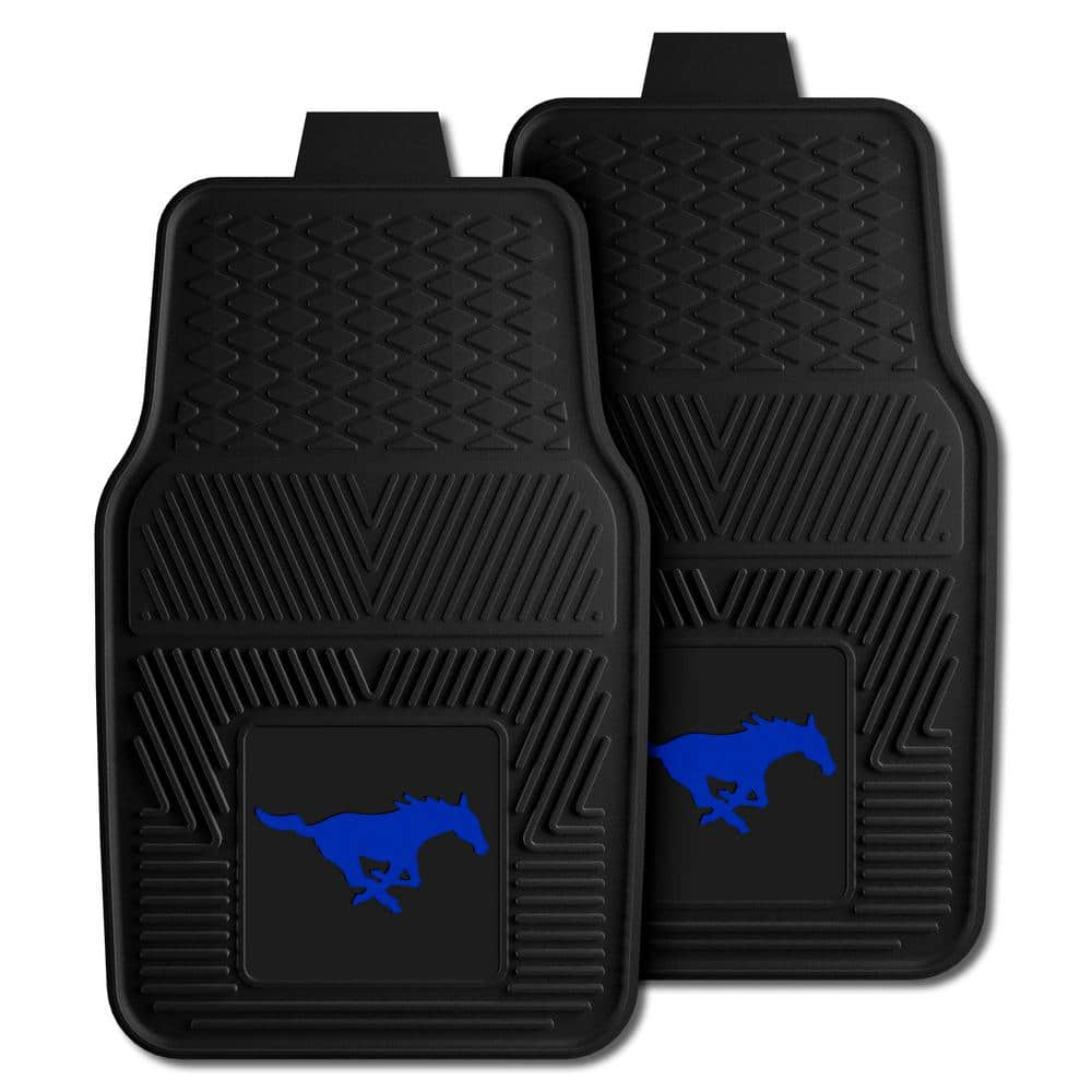Reviews for FANMATS SMU Mustangs 17 in. x 27 in. Vinyl Car Floor Mat