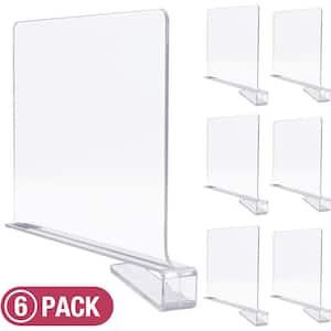 Acrylic Shelf Divider (6-Pack)