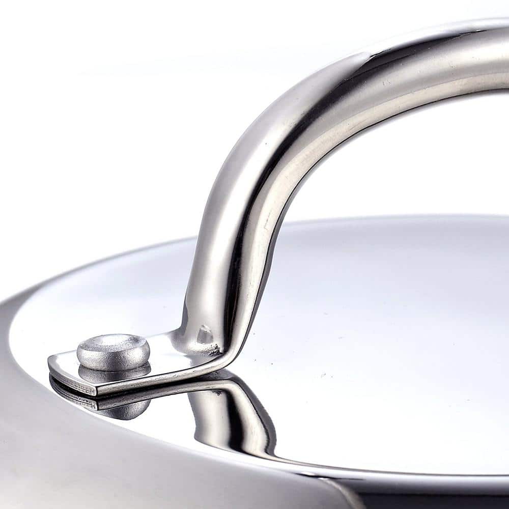 9.5-Inch Stainless Steel Grill Steaming Dome Lid