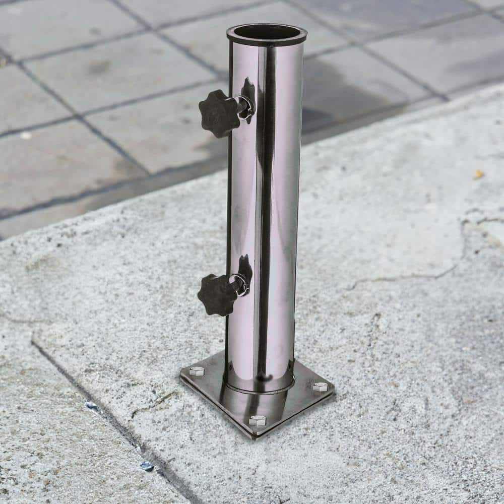 Pure Garden 2.4 lbs. Stainless-Steel Adjustable Patio