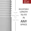 TURBRO 5.9 in. x 6.5 ft. Non-Insulated Flexible Exhaust Hose for Portable  Air Conditioner, Counter-clockwise 707-90-013 - The Home Depot