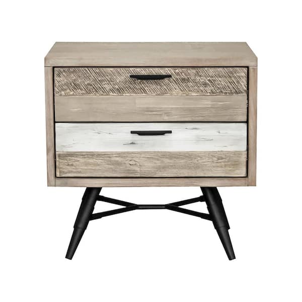 Two tone deals night table