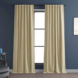 Candlelight Rod Pocket Room Darkening Curtain - 50 in. W x 108 in. L (1 Panel)