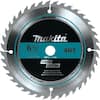 Jeu De 2 Lames Carbure Makita T-01426 - Scie Circulaire 6-1/2 Pouces, Coupe Nette