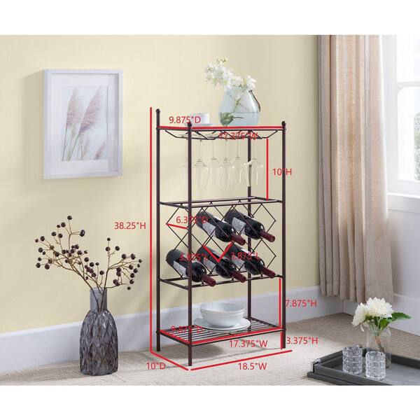 Bronze wine online rack