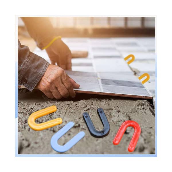 SIMS バニッシュ153 UNION ウルトラMサイズ　セット Afoxsos Plastic Shims Horseshoe for Leveling - 400-Pieces Tile