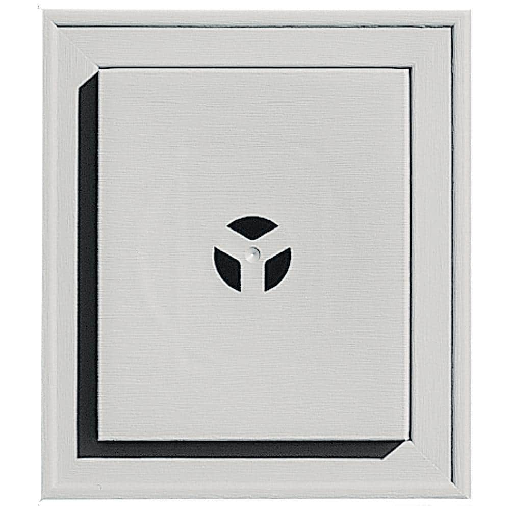 Builders Edge 7 in. x 8 in. #030 Paintable Square Universal