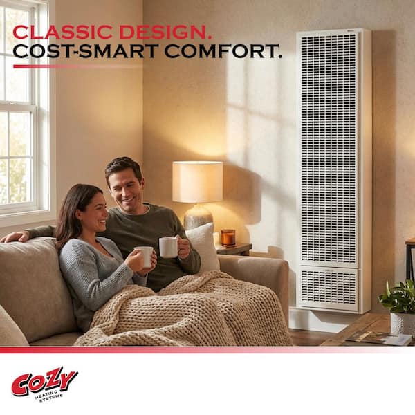 Cozy 25,000 BTU Top Vent Natural Gas Wall Heater C255H - The Home