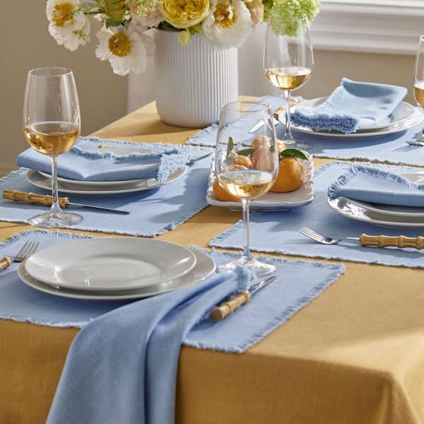 Company Cotton Solid Fringe Placemat (Set of 4)