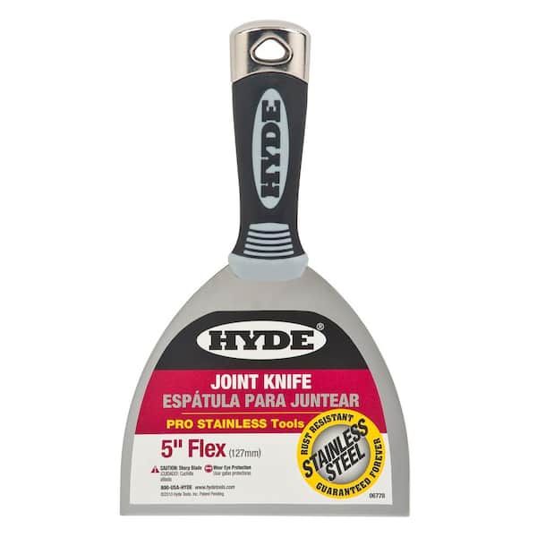 Hyde 5 in. Pro Stainless Flex Joint Knife Hammer Head