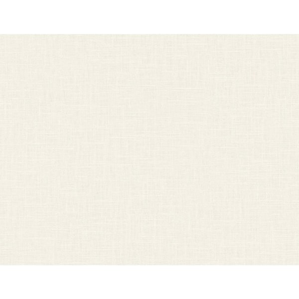 Seabrook Designs 60.75 sq. ft. Aspen Myrna Linen Embossed Vinyl Unpasted Wallpaper Roll