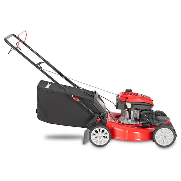 Troy-Bilt 21 in. 140 cc 550e Series Briggs & Stratton Gas Walk Behind Self Propelled Lawn Mower w/ 2-in-1 TriAction Cutting System