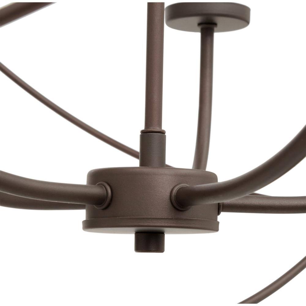 Sumerside 5-Light Oil Rubbed Bronze Spherical Chandelier