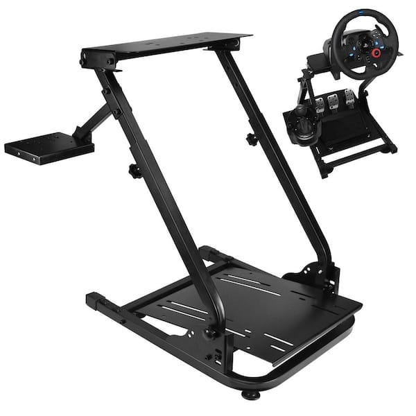  Slendor Racing Steering Wheel Stand for Logitech G920, G25, G27,  G29 Wheel, Gaming Wheel Stand Driving Simulator Cockpit Pedal and Shifters  Not Included. : Video Games