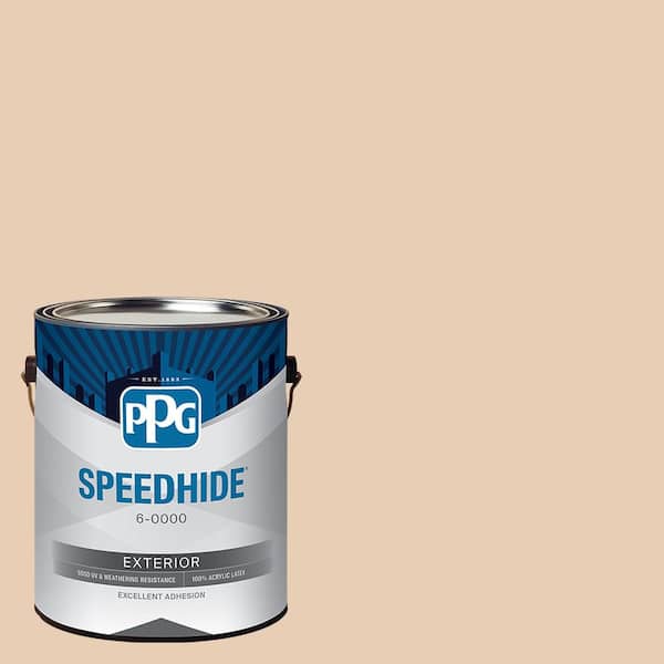 SPEEDHIDE 1 gal. PPG1083-4 Malibu Dune Flat Exterior Paint