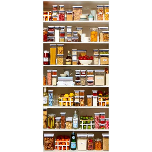 Good Grips 6.0 Qt. Big Square Tall POP Food Storage Container with Airtight Lid