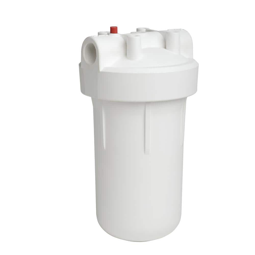 High-Flow Whole Home Water Filter System with Pressure Release Button