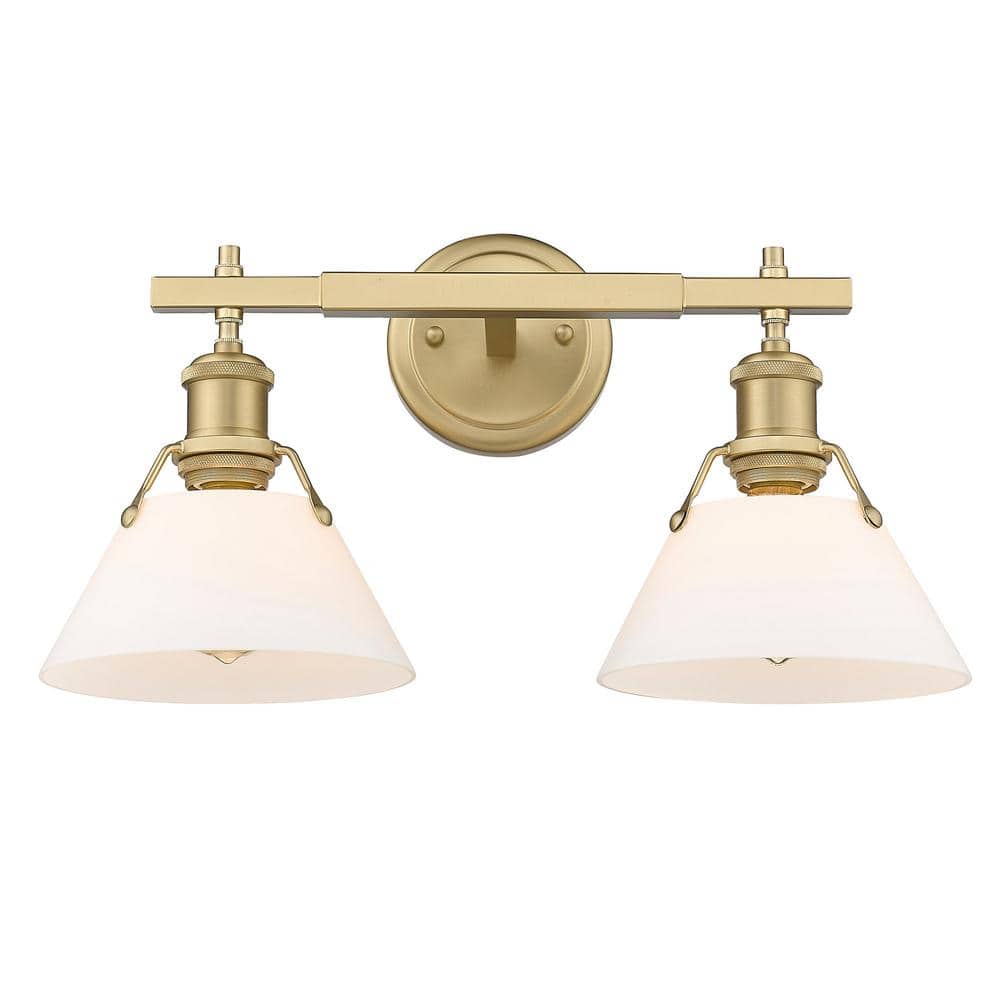 Orwell 2-Light Bath Vanity price history on PriceWatchPro