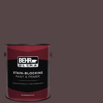 1 gal. #PPU1-01 Folklore Flat Exterior Paint & Primer