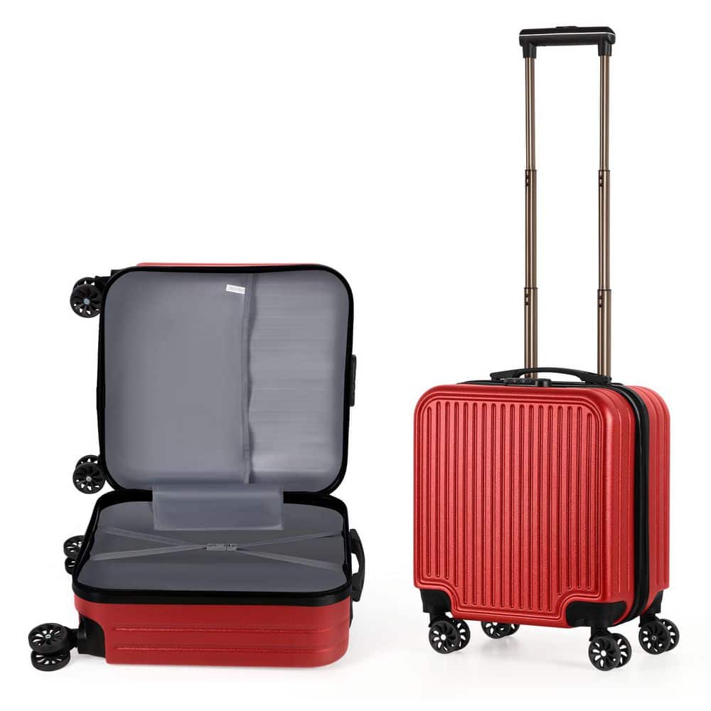 HIKOLAYAE 18 Inch 1-Piece Carry On Luggage Set with Wheels Small