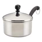 Farberware Classic Series 1 qt. Stainless Steel Sauce Pan with Lid and Pour  Spout 70752 - The Home Depot