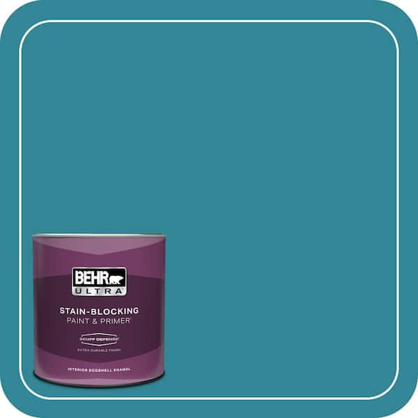 BEHR ULTRA 1 qt. #M470-6 Precious Stone Extra Durable Eggshell Enamel Interior Paint & Primer