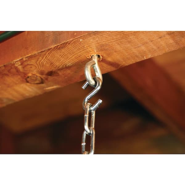 Everbilt 3/16 in. x 1-5/8 in. Zinc-Plated Rope S-Hook (2-Pack) 43434 - The  Home Depot