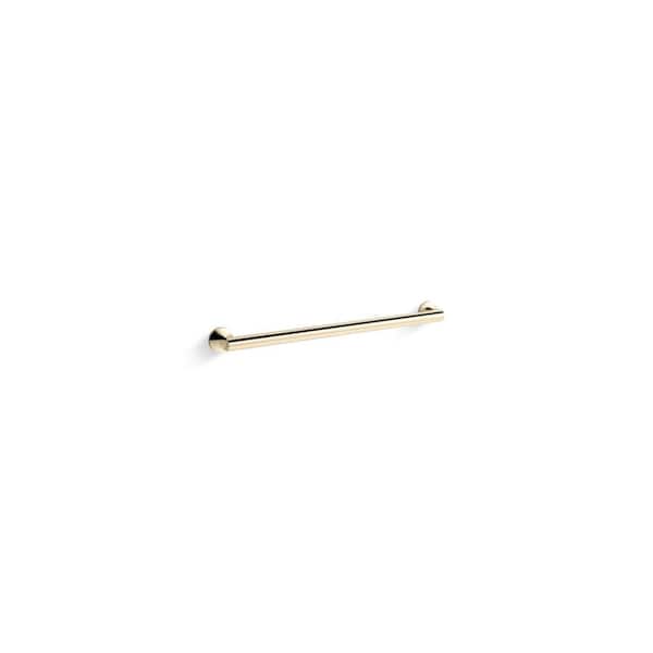KOHLER Components 24 in. Grab/Assist Bar in Vibrant French Gold 78387