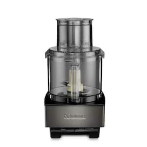 Custom 14-Cup 2-Speed Black Stainless Steel Food Processor with Pulse Control