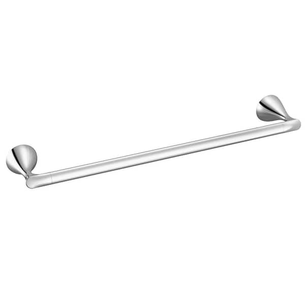 Bonacci 18 in. Wall Mounted Single Towel Bar in Chrome