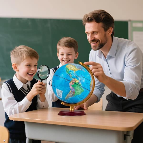 globe サンプルCD & テープ　6点セット Gymax 10.5 in. Illuminated World Globe Night Light Up Globe Lamp