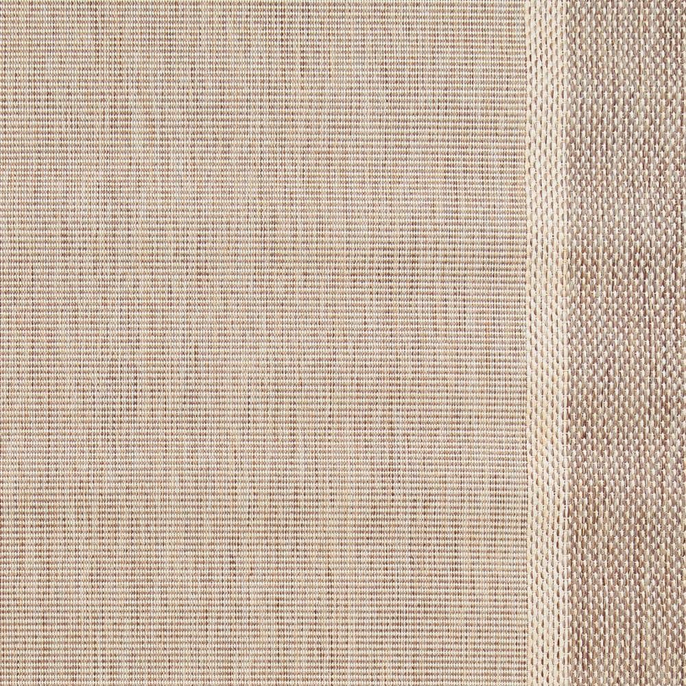 Recife Stria Texture Ivory-Blue 8 ft. x 11 ft. Flatwoven Solid Rectangle Indoor/Outdoor Area Rug - thumbnail 7