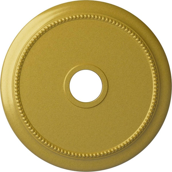 Ekena Millwork 2-1/4 in. x 24-1/8 in. x 24-1/8 in. Polyurethane Crendon Ceiling Medallion Moulding