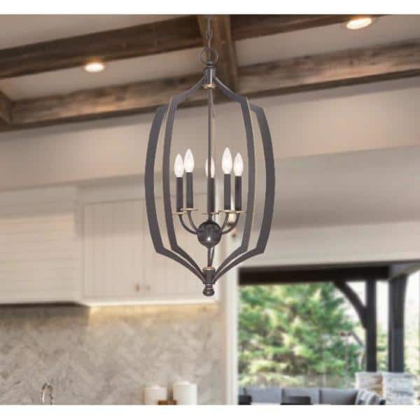 Middletown 5-Light Bronze Downtown Pendant