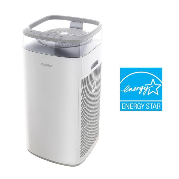 Danby DAP290BAW 450 sq. ft. Portable Air Purifier with Filter in White - 1