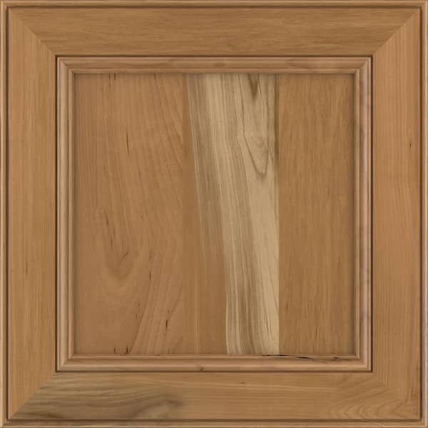 American Woodmark MacArthur 11 9/16-in. W x 3/4-in. D x 11 1/2-in. H in Cherry Amber Cabinet Door Sample