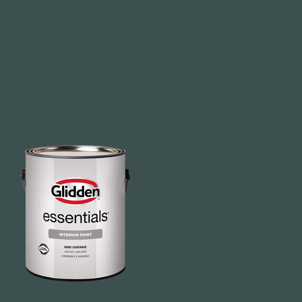 Glidden Essentials 1 gal. PPG1145-7 Night Watch Flat Interior