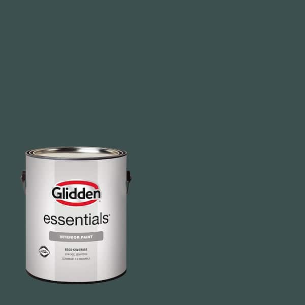 Glidden Essentials 1 gal. PPG1145-7 Night Watch Semi-Gloss Interior Paint